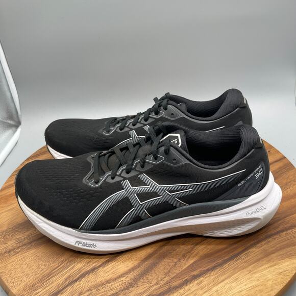 Asics Gel Kayano 30 Shoes Mens 12 WIDE Black Running Comfort Walking Gym Sneaker main image 7